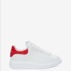 Size 13.5 White/Red alexander McQueens
